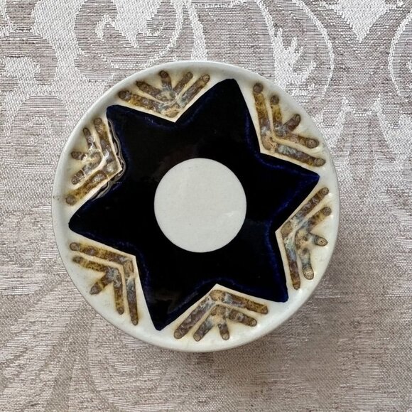 1960s Inge-Lisse Koefoed Royal Copenhagen Star Box Signed